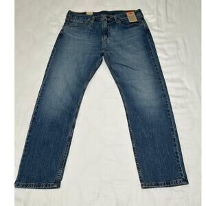 Levi's Mens 502 Taper Fit Jeans Hawthorne Closed Book-Dark Indigo, 36W x 30L New